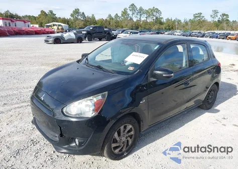 2015 Mitsubishi Mirage Es z USA, uszkodzony, nr VIN ML32A4HJ0FH009725